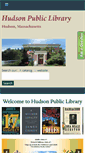 Mobile Screenshot of hudsonpubliclibrary.com